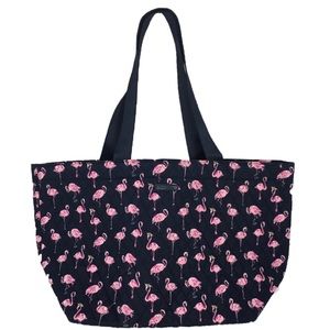 Vera Bradley Family Tote Oversized Travel Bag in Flamingo Fiesta pattern